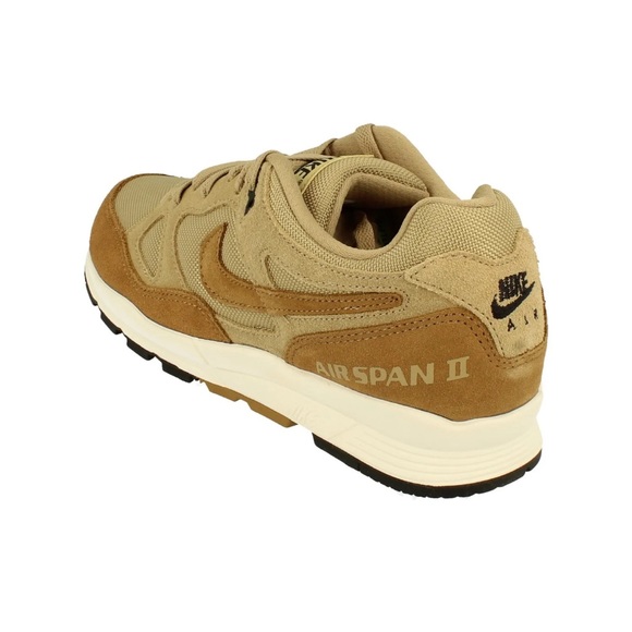 Nike Air Span II Se Sp19 BQ6052 200 Parachute Beige Men’s Runners NEW Retro - Picture 2 of 2